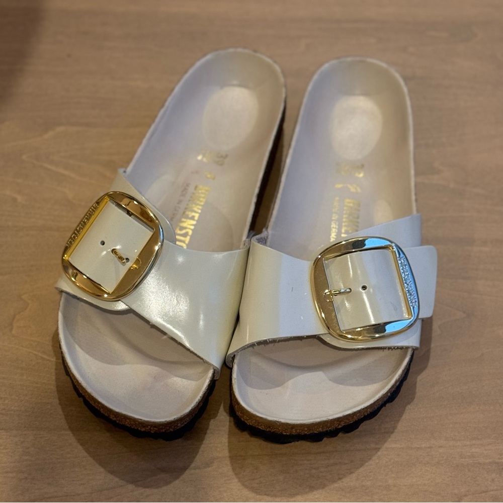 Birkenstock Madrid Big Buckle Sandals — size 39